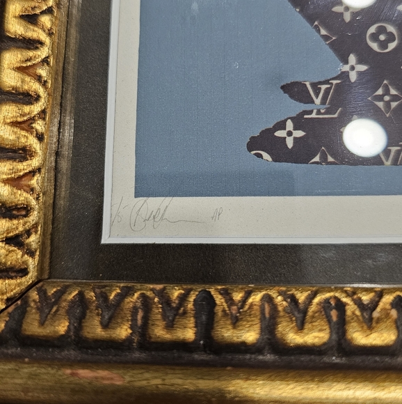 Rare 5/5 Beejoir Signed Art Print LV Child Louis vuitton - Picture 2 of 6